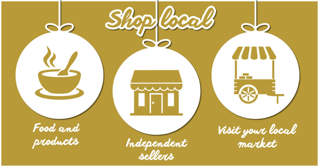 Environmentally Friendly Christmas - Shop local