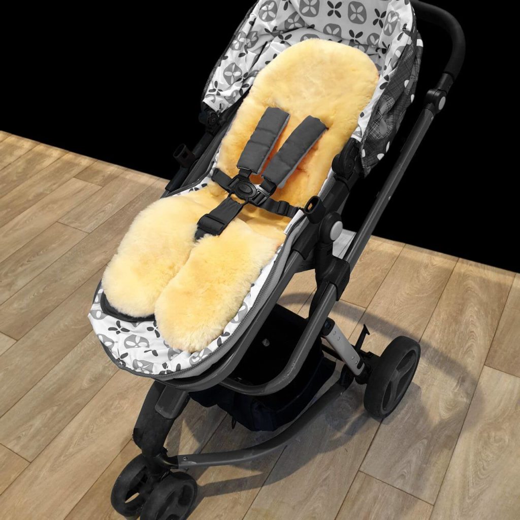 sheepskin pram liner