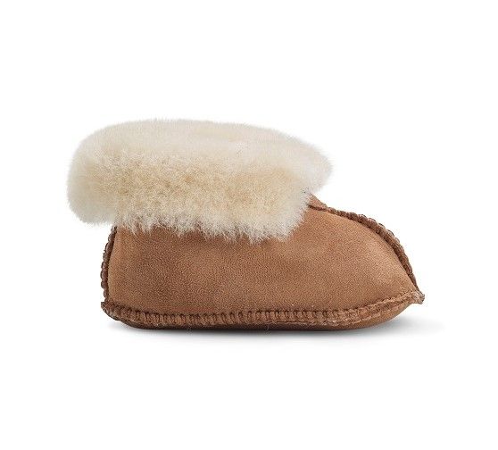 Sheepskin booties for babies sales