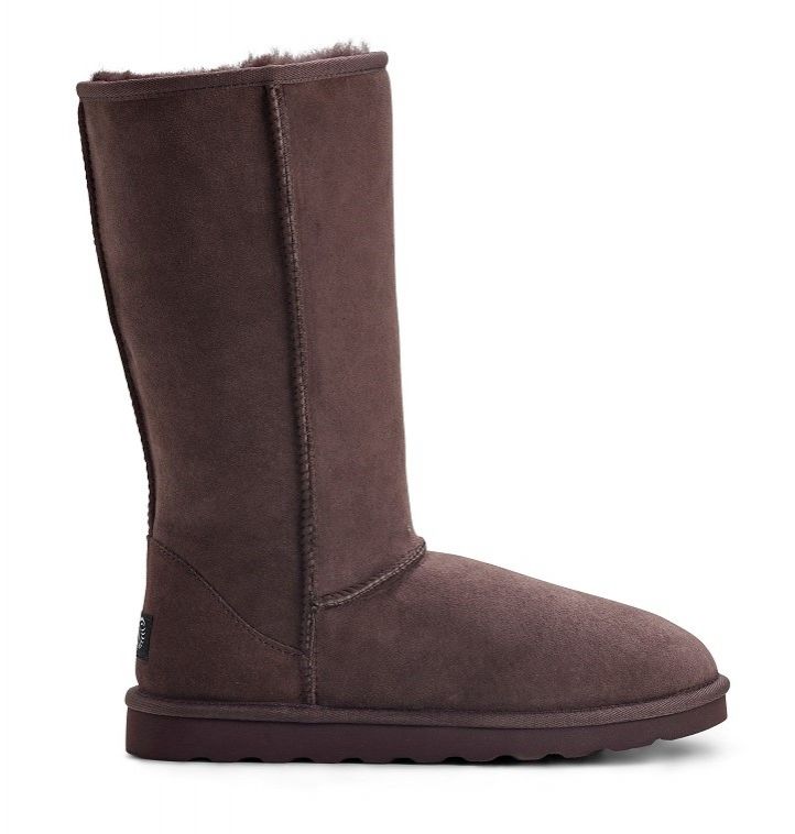Womens tall shop sheepskin boots