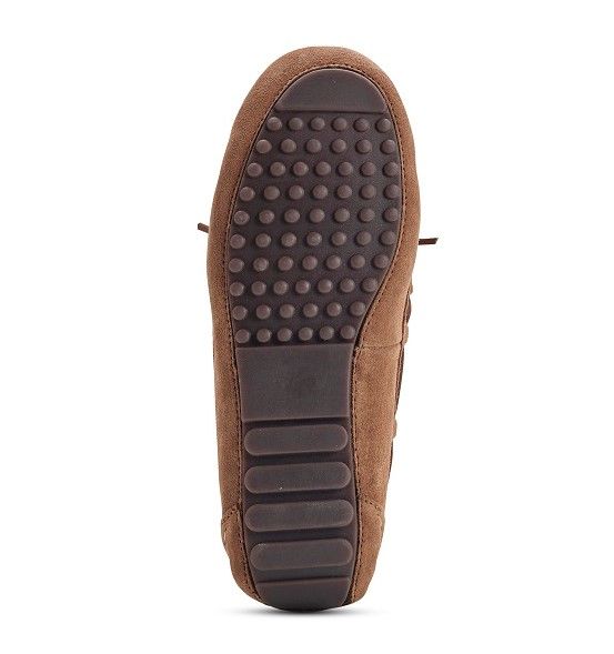 Ladies moccasin slippers without fur deals