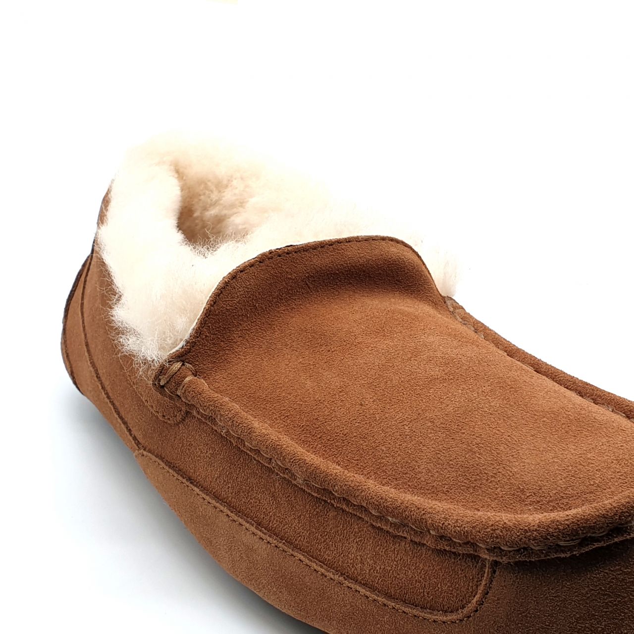 Men's Chestnut Moccasin Slippers 