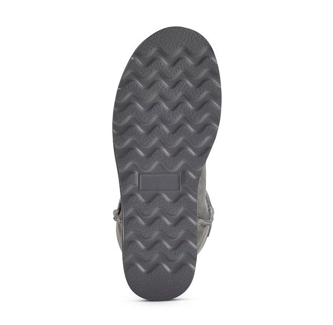 Grey color best sale boots