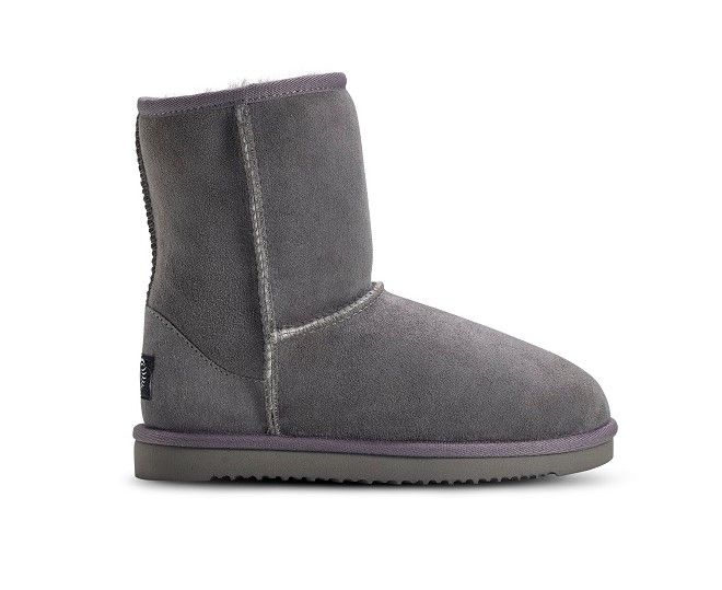 Childrens grey ugg boots hotsell