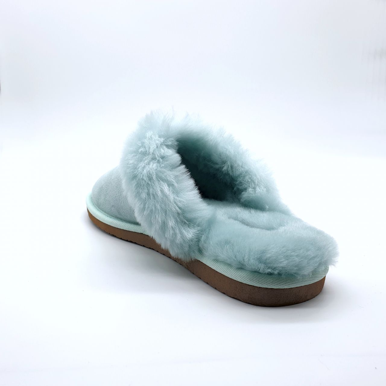 blue mule slippers