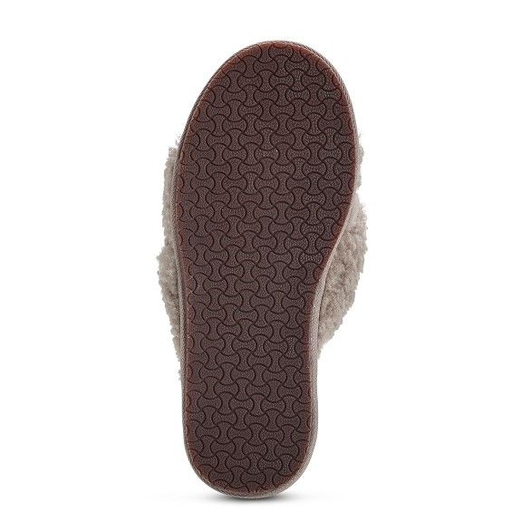 Comfy Fluffy Grey Sliders in Real Sheepskin Buy Online Jacobs