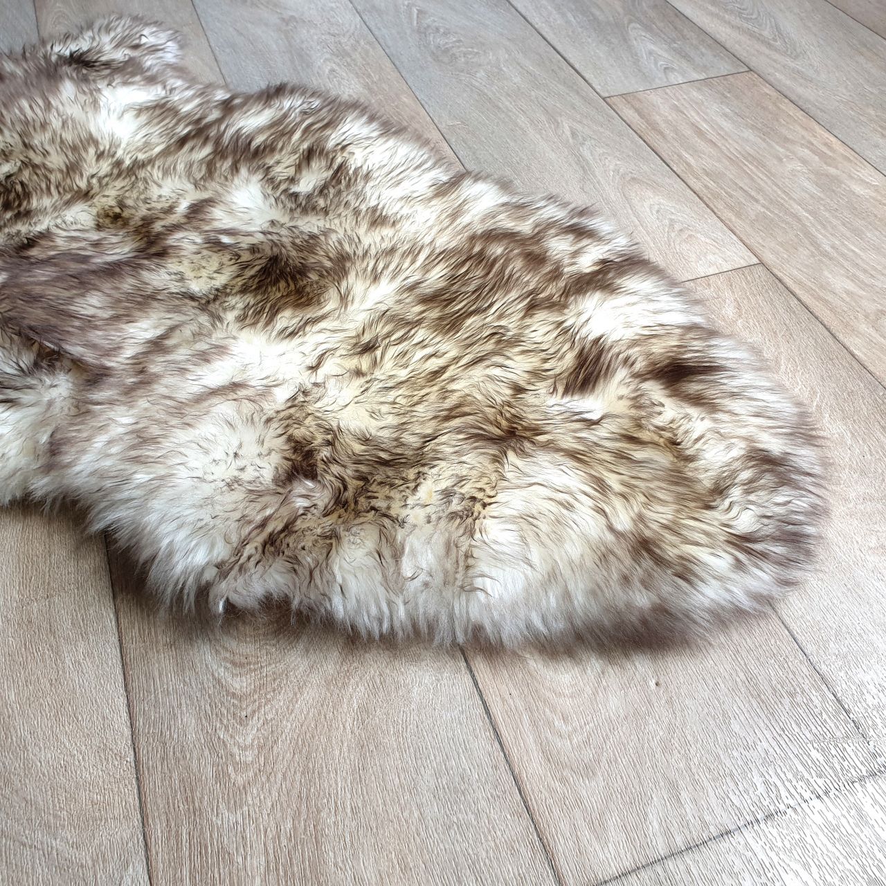 Sheepskin Rug Wolf Tipped XLARGE 