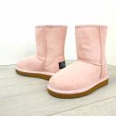 Image of Kids Pink Classic Sheepskin Boots