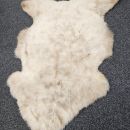 Image of Natural Cream/Brown Sheepskin Rug