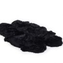 Image of Black Sheepskin Rug