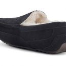 Image of Men's Black Moccasin Slippers