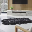 Image of Black Sheepskin Rug