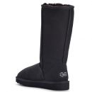 Image of Tall Black Sheepskin Boots