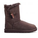 Image of Chocolate Classic (Toggle) Sheepskin Boots