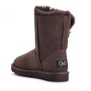 Image of Chocolate Classic (Toggle) Sheepskin Boots