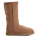 Image of Tall Chestnut Sheepskin Boots