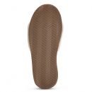 Image of Ladies Cream Open Toe Mule Sheepskin Slippers