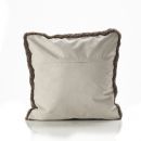 Image of Sahara Brown Curly Sheepskin Cushion