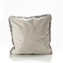 Image of Grey Curly Sheepskin Cushion