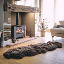 Image of Dark Brown Double Sheepskin Rug
