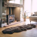 Image of Dark Brown Sheepskin Rug