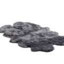 Image of Dark Grey Sheepskin Rug
