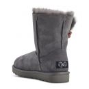 Image of Grey Classic (Toggle) Sheepskin Boots