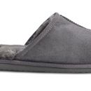 Image of Unisex Grey Mule Slippers