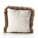 Image of Brown Sheepskin Cushion