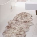 Image of Wolf Tip Sheepskin Rug