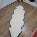 Image of Peacock Blue Double Sheepskin Rug - Clearance