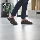 Image of Men's Brown Sheepskin Mule Slippers