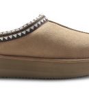 Image of Aztec Platform Mules - Chestnut