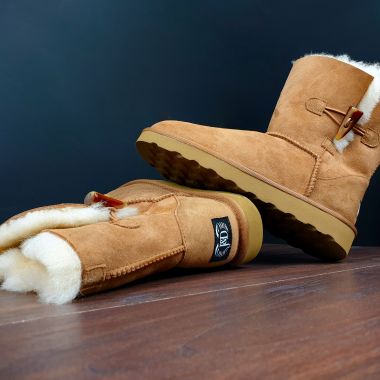 Chestnut Classic (Toggle) Sheepskin Boots