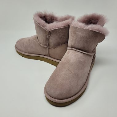 Fawn Extra Short Sheepskin Boots