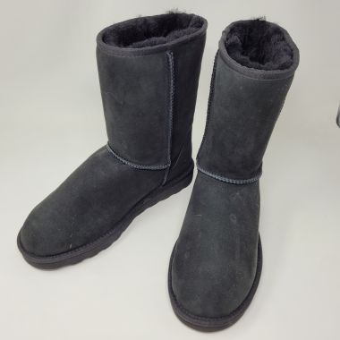 Black Classic Sheepskin Boots - Clearance