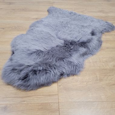 Charcoal Grey Sheepskin Rug