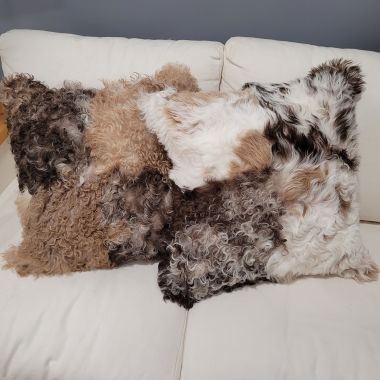 Real Sheepskin Cushions - UK Made Sheep Skin: Buy Online: Jacobs