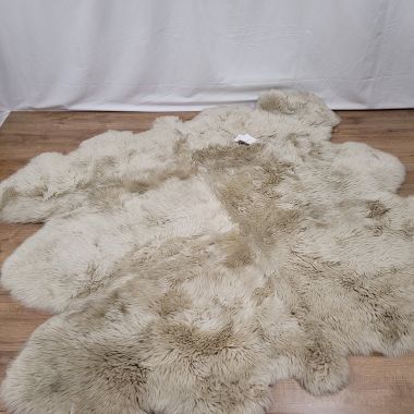 Stone 6pc sheepskin rug - Clearance