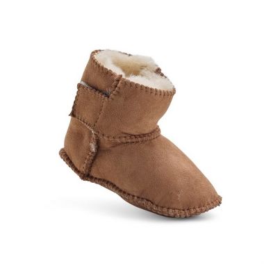 Chestnut Sheepskin Classic Baby Booties