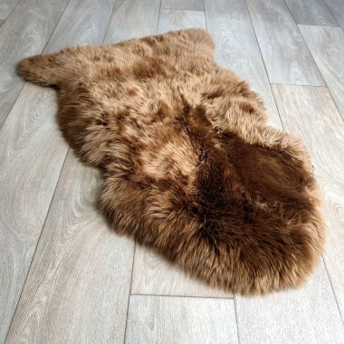 Brown Sheepskin Rug