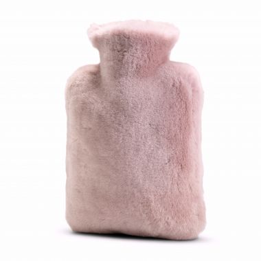 Sheepskin Hot Water Bottle Cover - Fawn