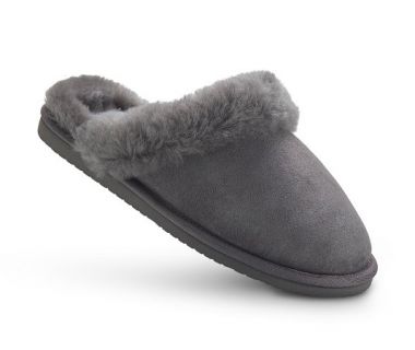 Ladies grey clearance mule slippers