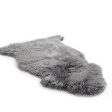 Dark Grey Sheepskin Rug