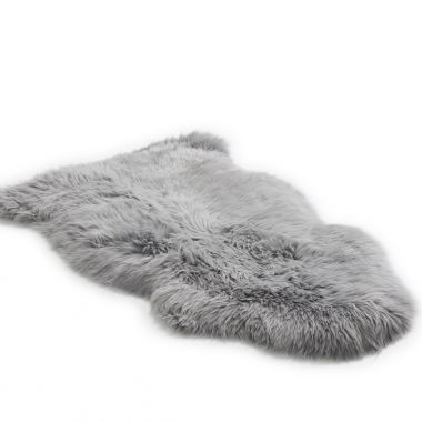 Grey Sheepskin Rug