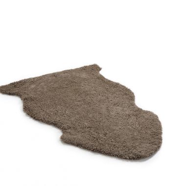 Sahara Brown Short Wool Sheepskin Rug