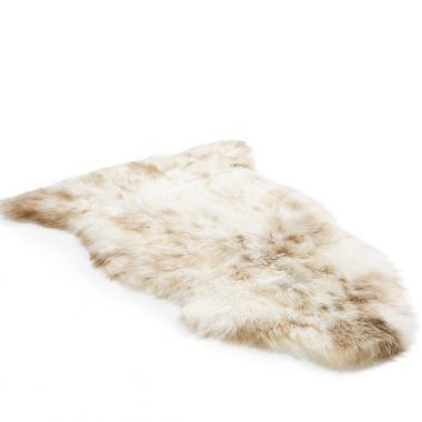 Natural Speckled (Dark) Sheepskin Rug