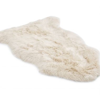 Linen Sheepskin Rug