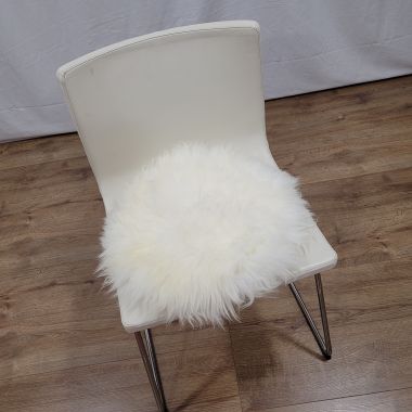 Seat Pad - Cream White Circle - Clearance