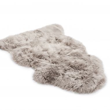 Mushroom Sheepskin Rug